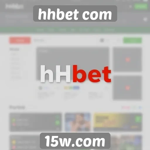 Análise da interface do usuário do site hhbet com