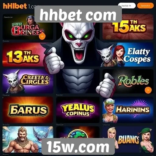 Variedade de jogos disponíveis no hhbet com